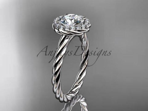 Anjay`s Designs Rope Engagement Rings